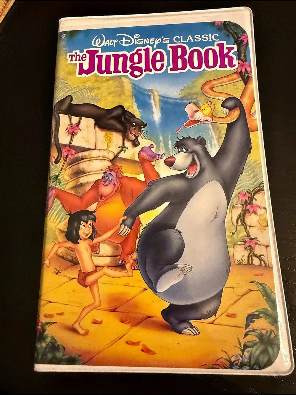 Walt Disney The Jungle Book VHS Tape Black Diamond